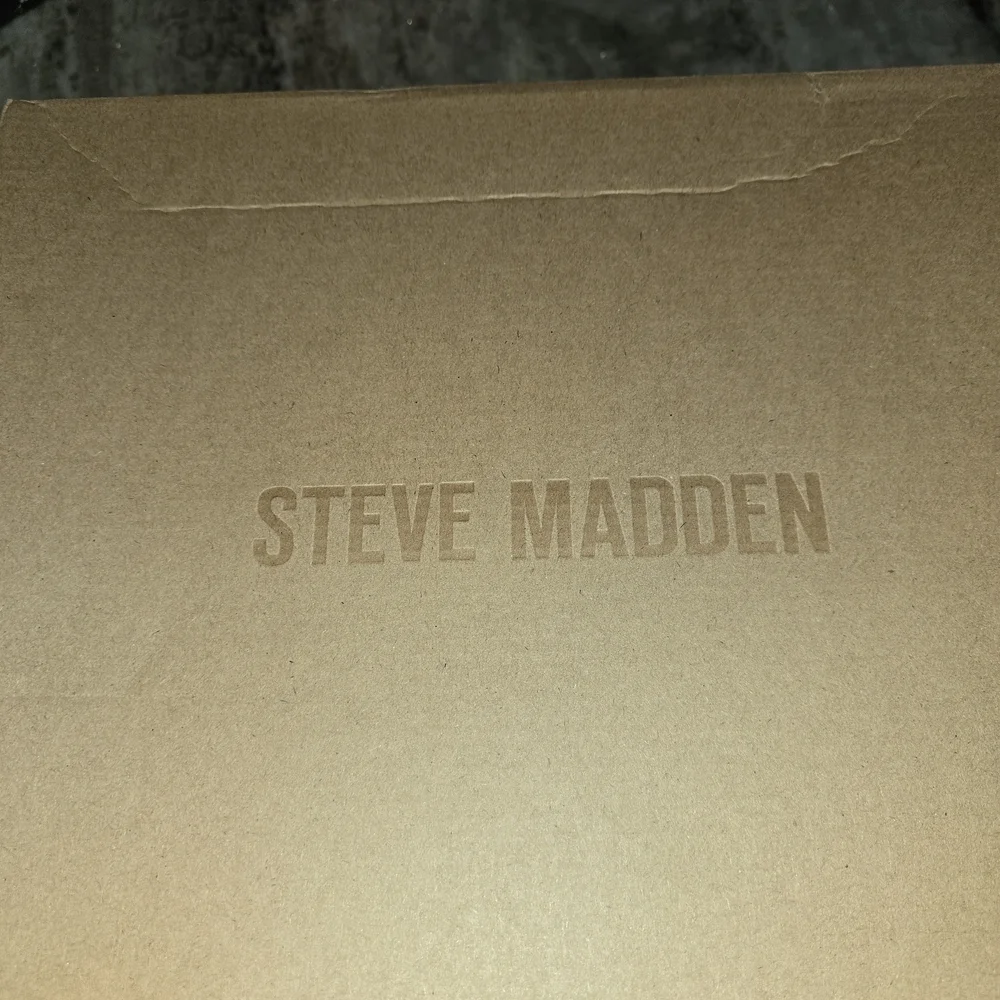 Steve Madden Black Lace-Up Women's Boots - Picture 3 of 10